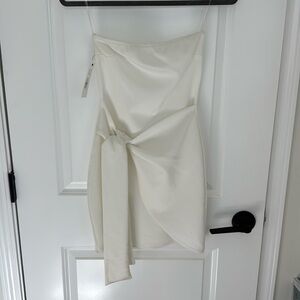 American Threads White Mini Dress